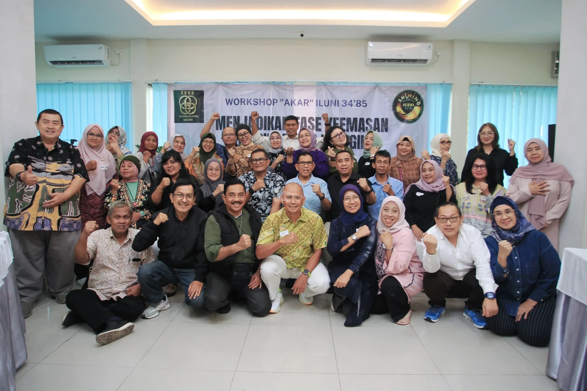 Masa Keemasan Ikatan Alumni SMA 34 Angkatan 1985 Memanfaatkan Dengan Workshop