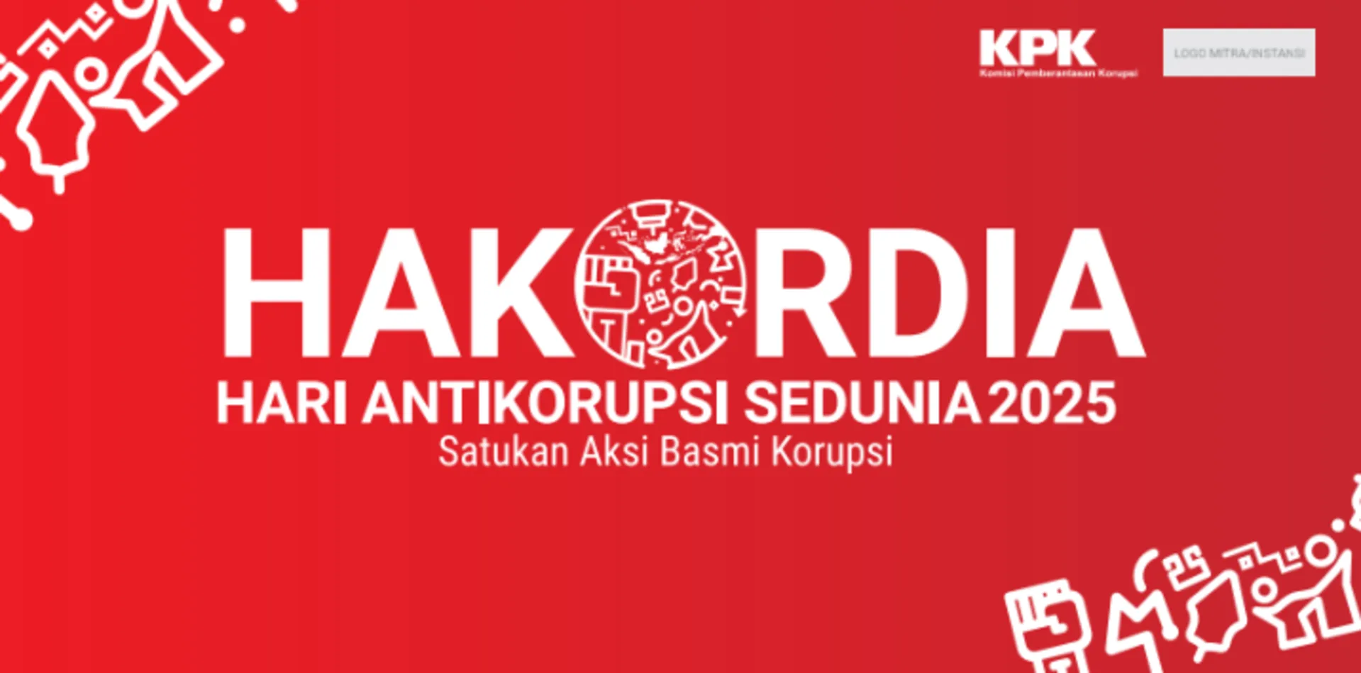 Desain Banner dan Poster Hari Anti Korupsi Sedunia 2025, Link Resmi untuk Media Publikasi