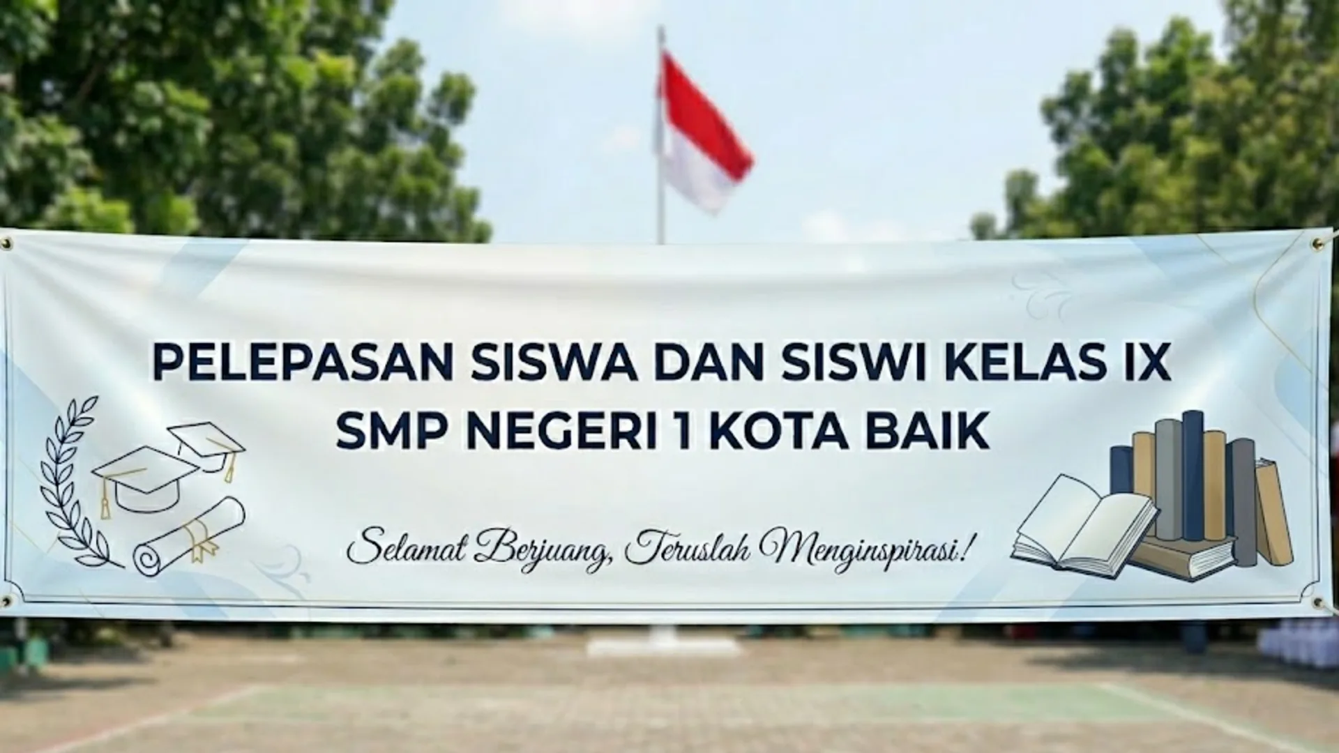 Link Banner Acara Perpisahan Sekolah SMP Tahun 2026, Download Referensi Desain Unik & Estetik di Sini